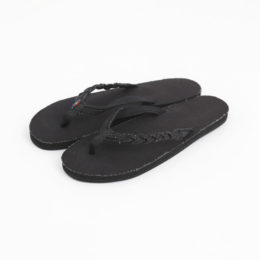 Mビ-チサンダル ヘンプ BLACK・画像