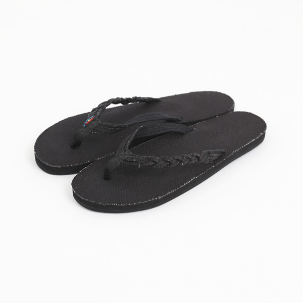 Mビ-チサンダル ヘンプ BLACK・画像