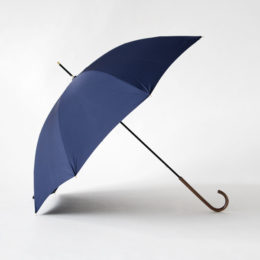 ネイビ-傘職人と作った、フォルムが綺麗な雨傘・画像