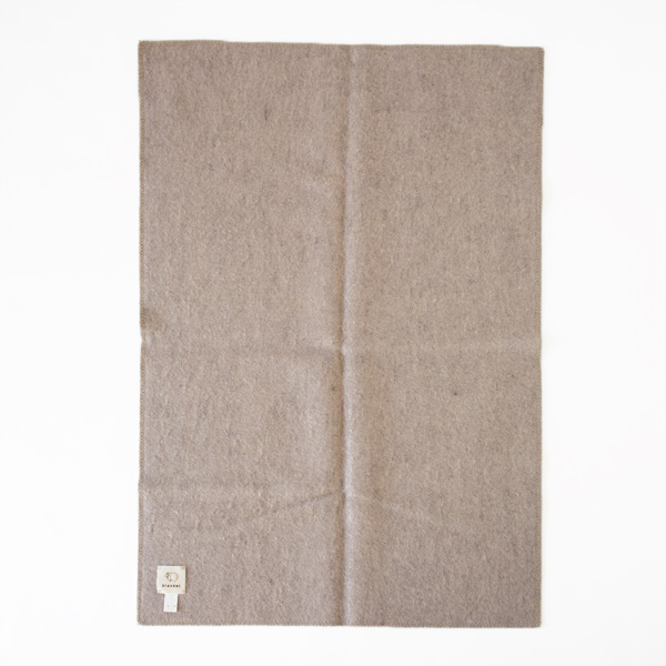 ベ-ジュ尾州ウ-ルブランケット・画像