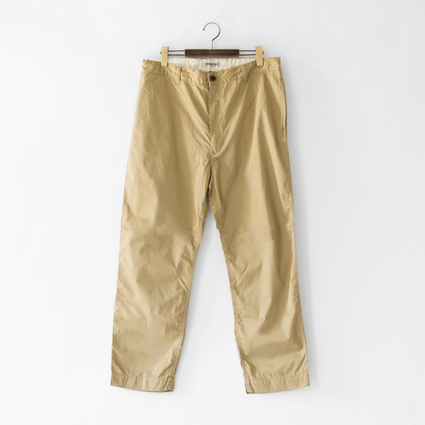 BEIGE Lメンズ F0487 FRENCH WORK PANTS・画像