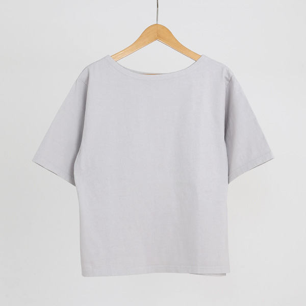 LIGHTGRAYアメリカンジャ-ジ-ボ-トネック・画像