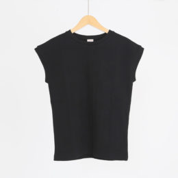 BLACKヴィンテ-ジブロ-ドリブ ドロップショルダ-スリ-ブレス・画像