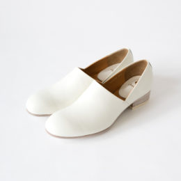 25.0chausser スリッポン WH・画像