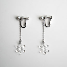 イヤリング【別注】 PEARL 雪・画像