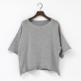 GREYT-SHIRT LINO（リネンニットプルオ-バ-）・画像