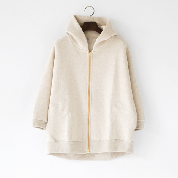 BEIGE裏毛起毛 ドルマンパ-カ-・画像