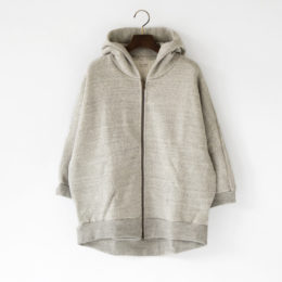 GREY裏毛起毛 ドルマンパ-カ-・画像