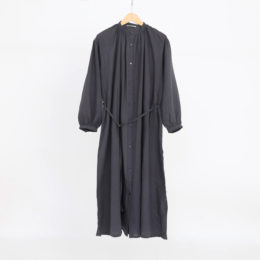 GREY東炊きロ-ン シャツワンピ-ス・画像