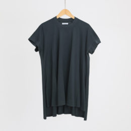 グリ-ングレ-ペル-綿 チュニック丈Tシャツ・画像