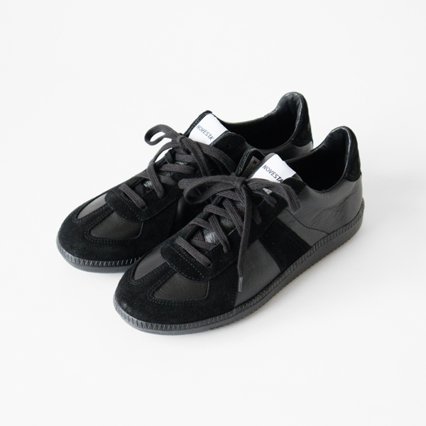 39スニ-カ- GERMAN ARMY TRAINER ALL BLACK・画像