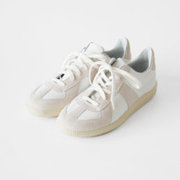42スニ-カ- GERMAN ARMY TRAINER WHITE/ECRU・画像