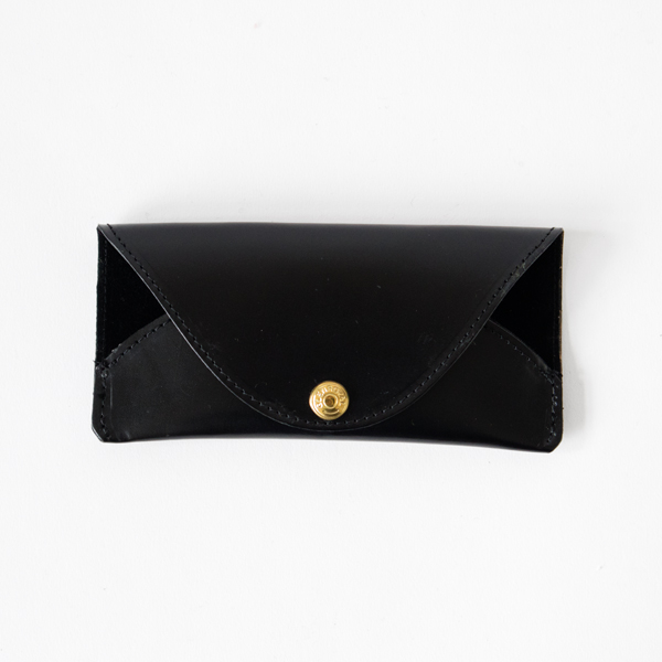 NEW BLACKメガネケ-ス FLAT FLAP OPTICAL CASE・画像