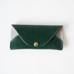 BOTTLE GREENメガネケ-ス FLAT FLAP OPTICAL CASE・画像