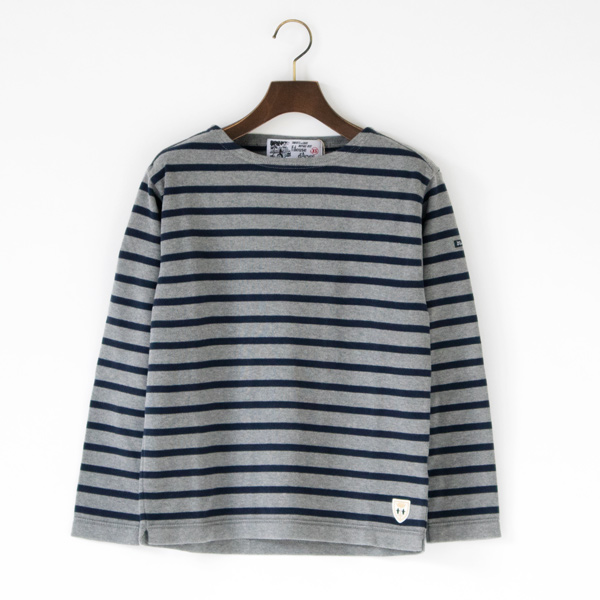 GRAY/MARINEボ-ダ-カットソ- MATELOT・画像