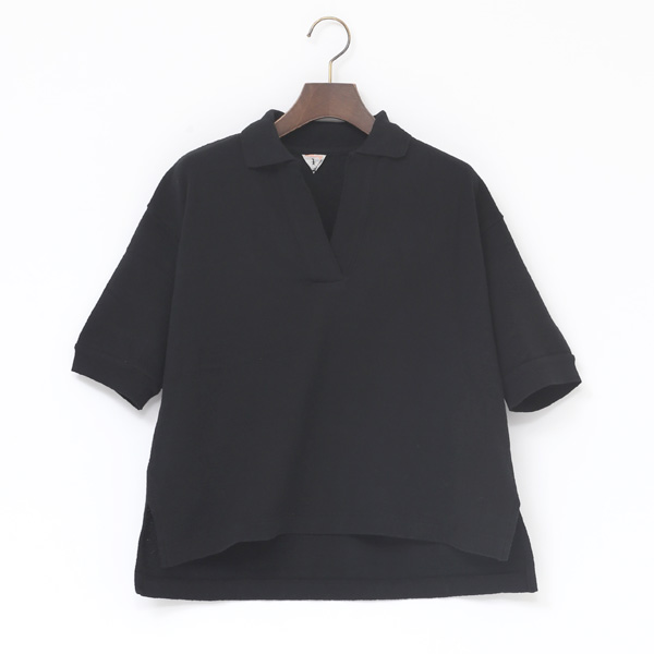 BLACKCOEN コットンウ-ルスキッパ-ポロシャツ・画像