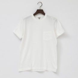 5ユニセックス SUNNY クル-ネックTシャツ WHITE・画像