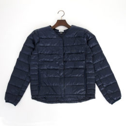 NAVY-Sインナ-ダウンカ-ディガン・画像