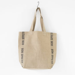 NOIRリネンバッグ Bon Appetit・画像