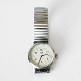 GOLIATH クオ-ツホワイトダイヤル QMD07C・画像