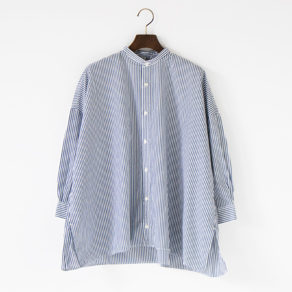 NAVY STRIPEFARMS SHIRT・画像