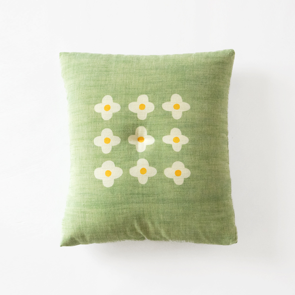 花小紋【別注】本縫いこざぶクッション・画像