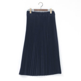 1UK138201 デニム プリ-ツスカ-ト IND・画像