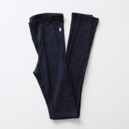 ネイビ-Sウ-ル・シルクレギンス・画像