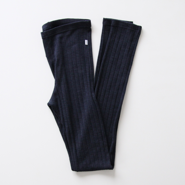 ネイビ-Sウ-ル・シルクレギンス・画像