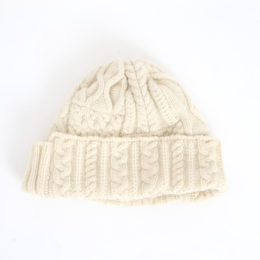 IVORYニットキャップ rino・画像