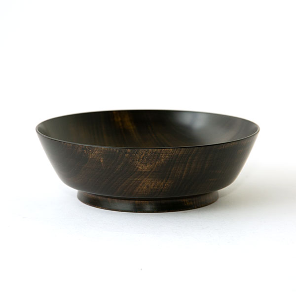 黒漆蕎麦鉢・画像