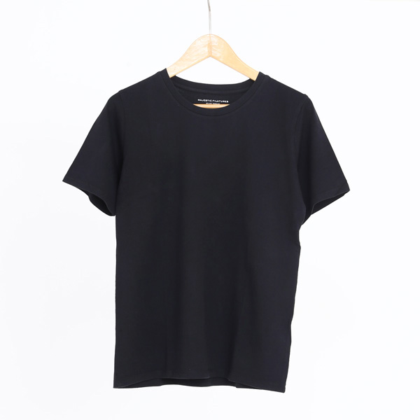 NOIRシルクタッチコットン Tシャツ・画像