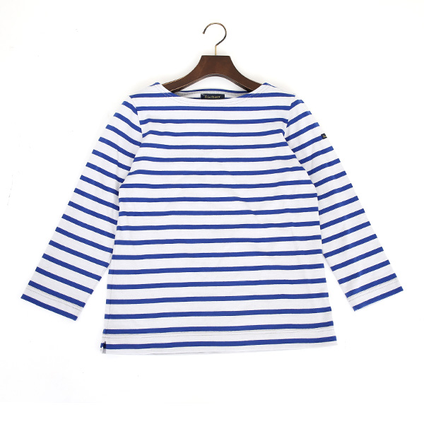 Ice Grey Roy 1Le minor 薄手 ボ-ダ- カットソ-・画像