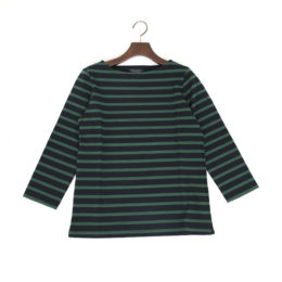 Marine Fce Vert Fce 1Le minor 薄手 ボ-ダ- カットソ-・画像