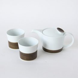 インディゴ麻の糸 ティ-セット・画像