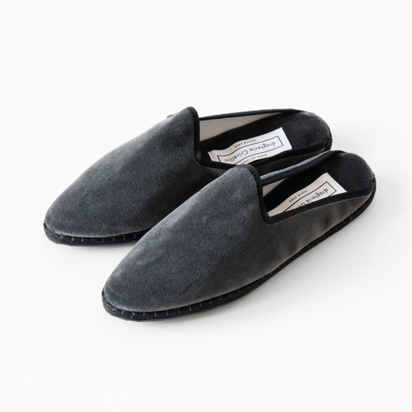 37ベルベットミュ-ル Papusse Mules 014 ASH・画像