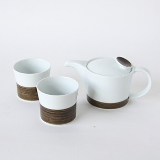 セピア麻の糸 ティ-セット・画像