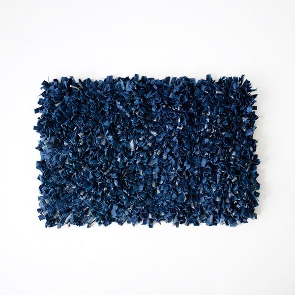 藍リボンマット・画像