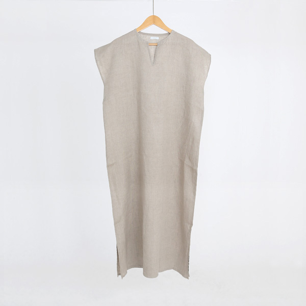 リネンフレンチスリ-ブナイトシャツ・画像