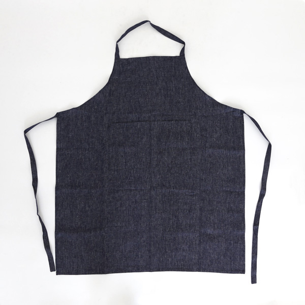 ネイビ-アトリエデニムエプロン・画像