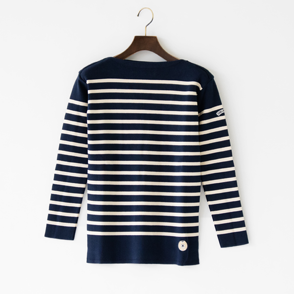 MARINE/ECRUボ-ダ-カットソ- MIDSHIP・画像