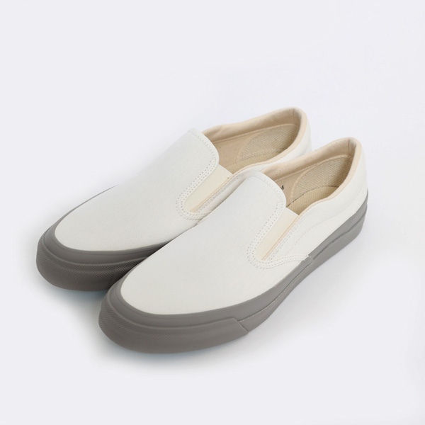 24.0スリッポン L010 WHITE/GRAY・画像