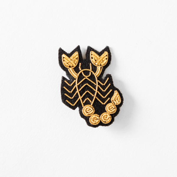 さそり座ブロ-チ 星座シリ-ズ・画像