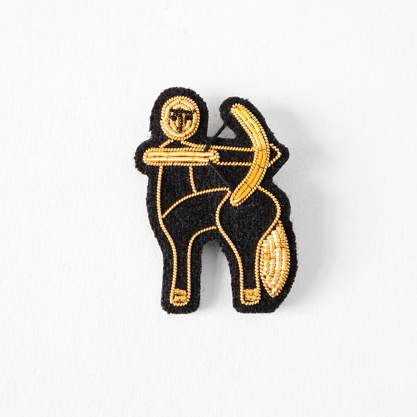 いて座ブロ-チ 星座シリ-ズ・画像