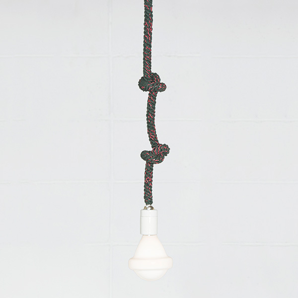 GREEN×PINKペンダントライト KNOT PENDANT LIGHT・画像