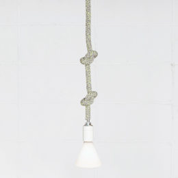 GRAY×YELLOWペンダントライト KNOT PENDANT LIGHT・画像