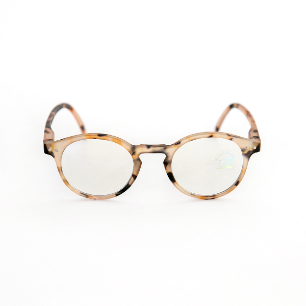 LIGHT TORTOISEブル-ライトカット付きPCメガネ #H・画像