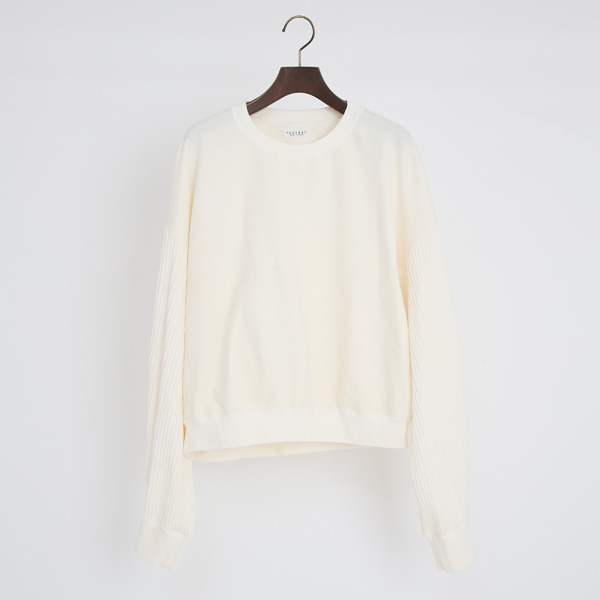 ホワイトアスペロコットン×楊柳トレ-ナ-・画像