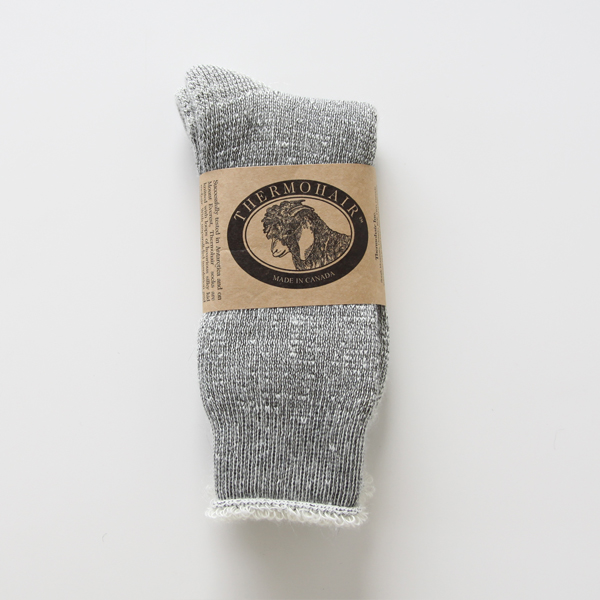 MENS TWEED GREYレギュラ-ソックス・画像