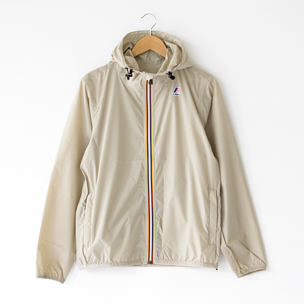 UNISEX パッカブル ウィンドブレ-カ- Beige Sand 156-164cm・画像